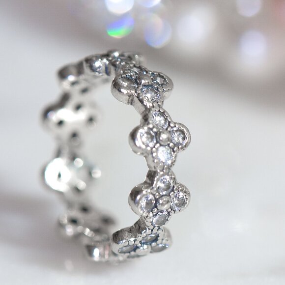 ✨ Genuine Pandora Sterling Silver Ring - Size 6.5 ✨ - Picture 3 of 7